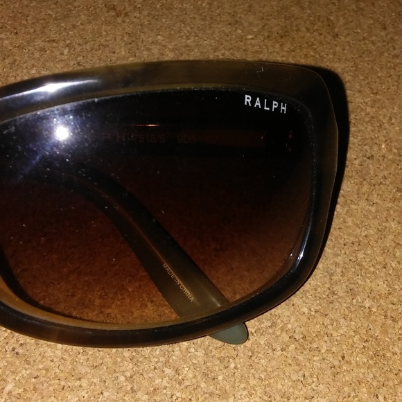 Ralph 7518/s 56-18-130 Tortoise Rectang.